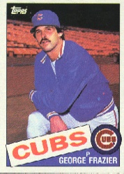 1985 Topps Baseball Cards      019      George Frazier